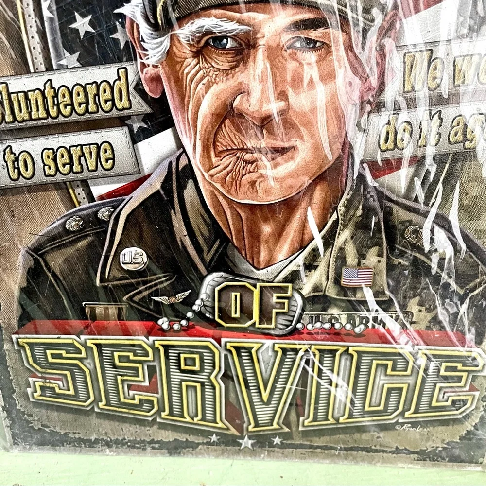 NEW Generations Of Service Metal Sign